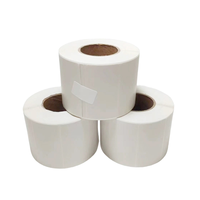 Coated Paper Self-Adhesive Label Paper 150 100 90 70 60 40 30 Coated Paper Barcode Label Printing Paper